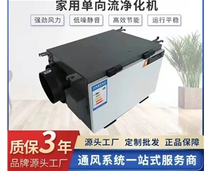 家用單向流凈化機