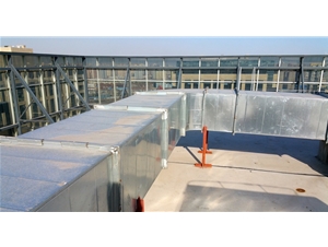 山東燒烤城排煙工程